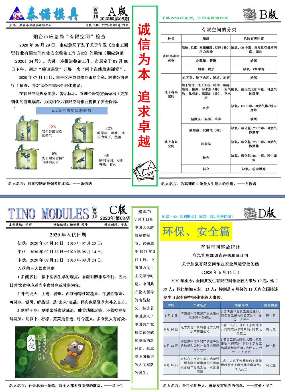 泰諾模具月報(bào)8